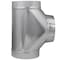 Imperial Mfg Imperial 7 in. X 7 in. X 7 in. Galvanized Steel Furnace Pipe Tee GV0895 - alternate 5